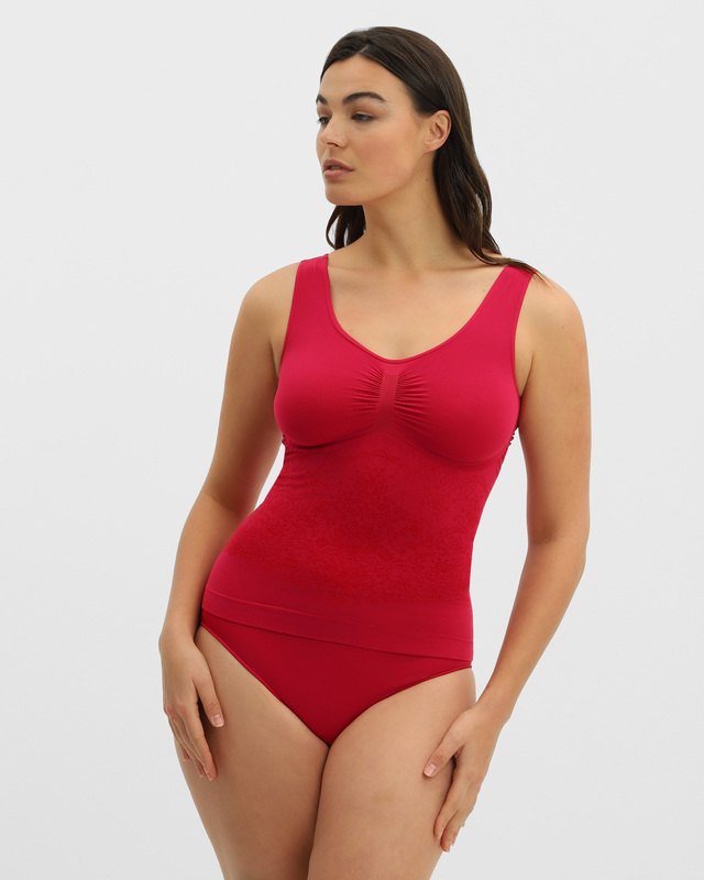 <html> <head></head> <body>  <ul>   <li>2 в 1: корсет-топ и трусы</li>   <li>Широкие бретели</li>   <li>Круглый вырез горловины</li>   <li>Трусы с высокой посадкой</li>   <li>Биэластичный материал</li>   <li>Степень компрессии 1&nbsp;(легкая) – комфортный формирующий эффект</li>   <li>Подходит и для ночного, и для дневного использования</li>  </ul>  <p>Корсет-топ и трусы с высокой посадкой из коллекции немецкого бренда Schlankstutz – корректирующее белье с легкой степенью компрессии – 1. Современный материал представляет собой комбинацию различных волокон, обеспечивающих высокую эластичность и прочность. Широкие бретели и круглый вырез на топе делают его удобным и практичным. Комплект представлен в трех цветах: бежевый, маджента и темно-зеленый.</p>  <p>На модели размер 46-48 (маджента), 50-52 (темно-зеленый), 54-56 (бежевый).</p>  <p>Если у вас остались вопросы, вы можете написать нам в Telegram:&nbsp;<a href="tel:8-967-111-7811" style="color:blue; text-decoration:underline">8-967-111-7811</a>.</p> </body></html>