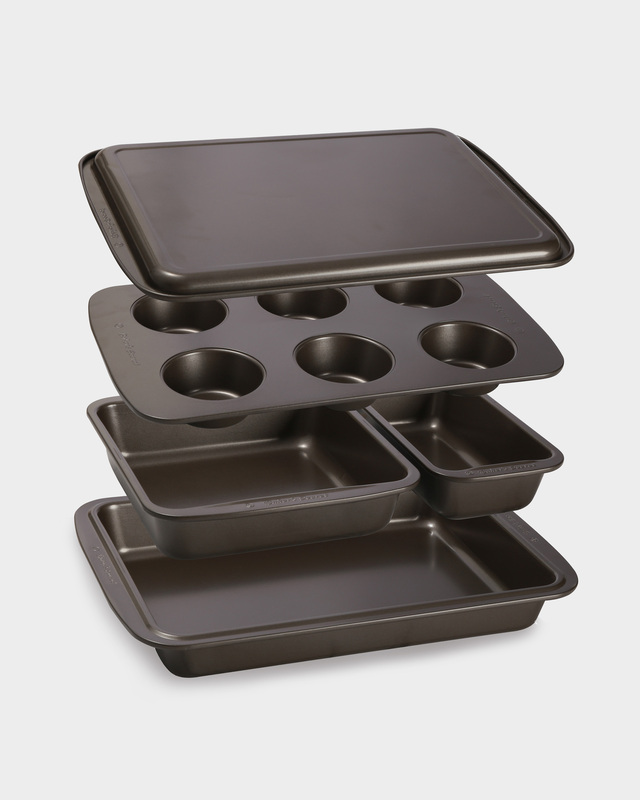 Набор антипригарных штабелируемых форм для запекания