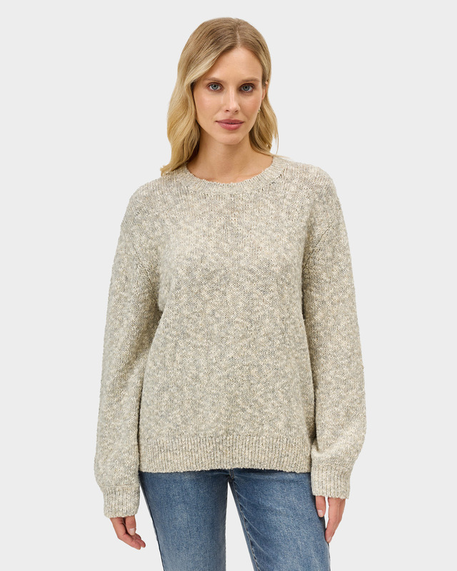 Джемпер с люрексом и шерстью в составе