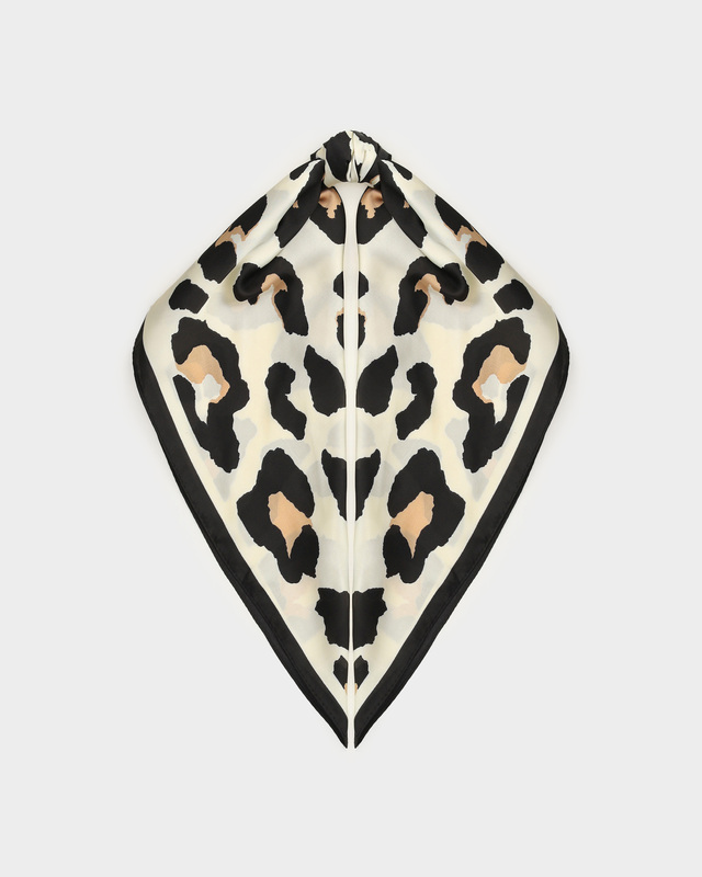 Платок из шелка и вискозы