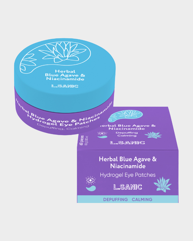 Гидрогелевые патчи с экстрактом голубой агавы и ниацинамидом, 60 шт.