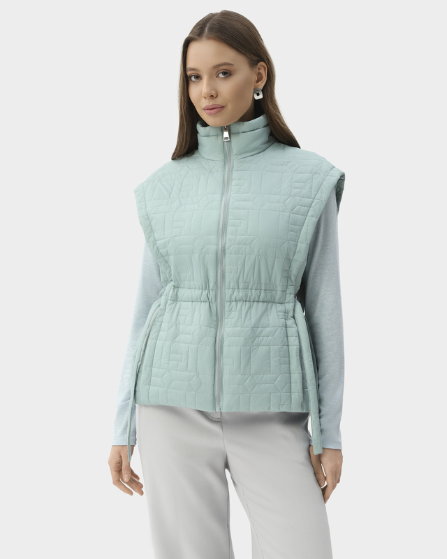 Стеганый жилет из нейлона с водоотталкивающей пропиткой