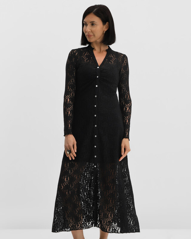 Платье из кружева с нижним платьем в комплекте