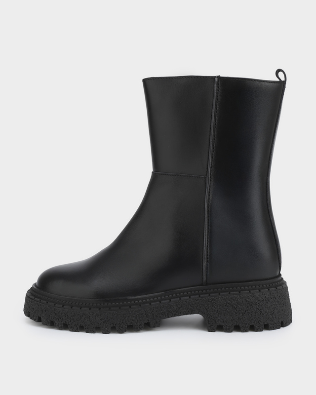 Ботинки с эластичной вставкой на голенище, утепленные натуральной шерстью