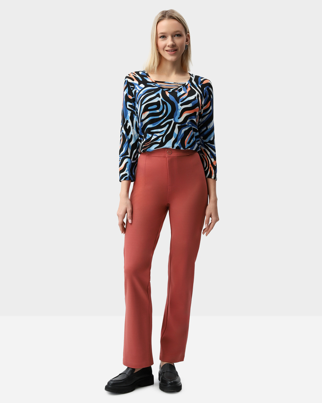 Брюки посадки МONI c эластичным поясом