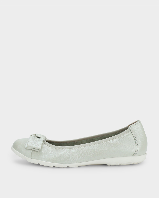 Балетки из оленьей кожи