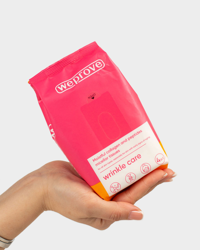 Мицеллярные салфетки с коллагеном и пептидами, 30 шт.