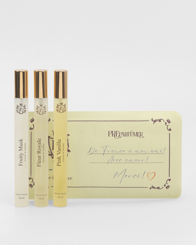 Набор духов: Pink Vanilla, Fleur Royale, Fruity Musk