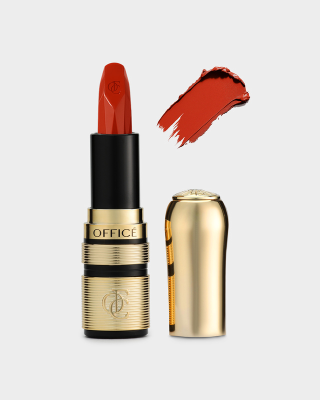 Кремовая помада для губ с золотом Gilding Backstage оттенок OFC517 терракота 32 г 5799₽