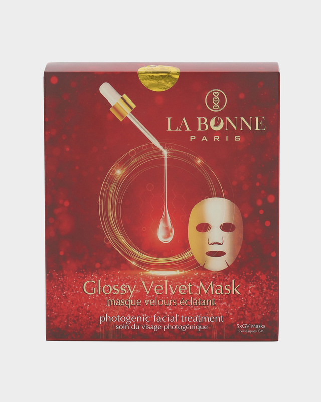 Восстанавливающая маска для лица Glossy Velvet, 5 шт.
