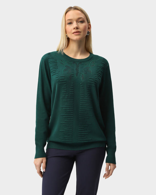 Пуловер с вискозой в составе