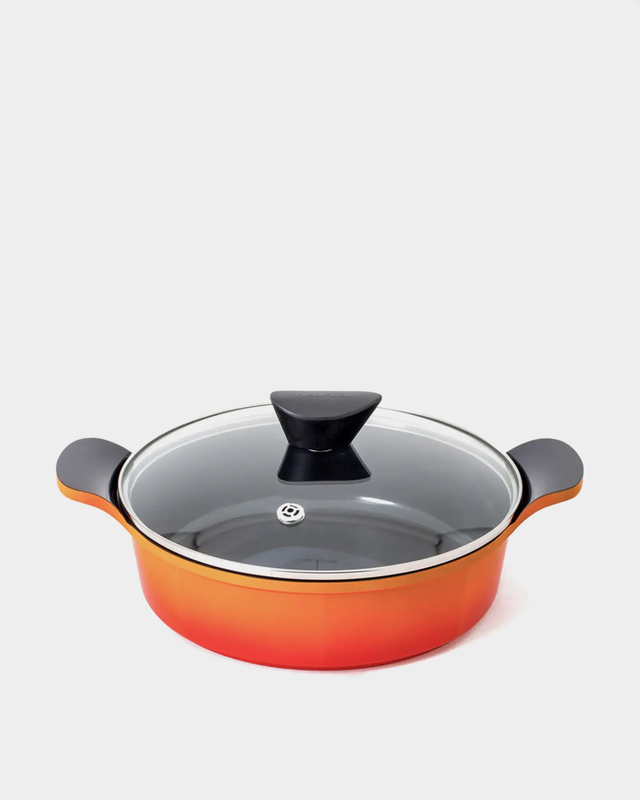 Жаровня Orange со стеклянной крышкой, 2,7 л, 24 см (индукция)