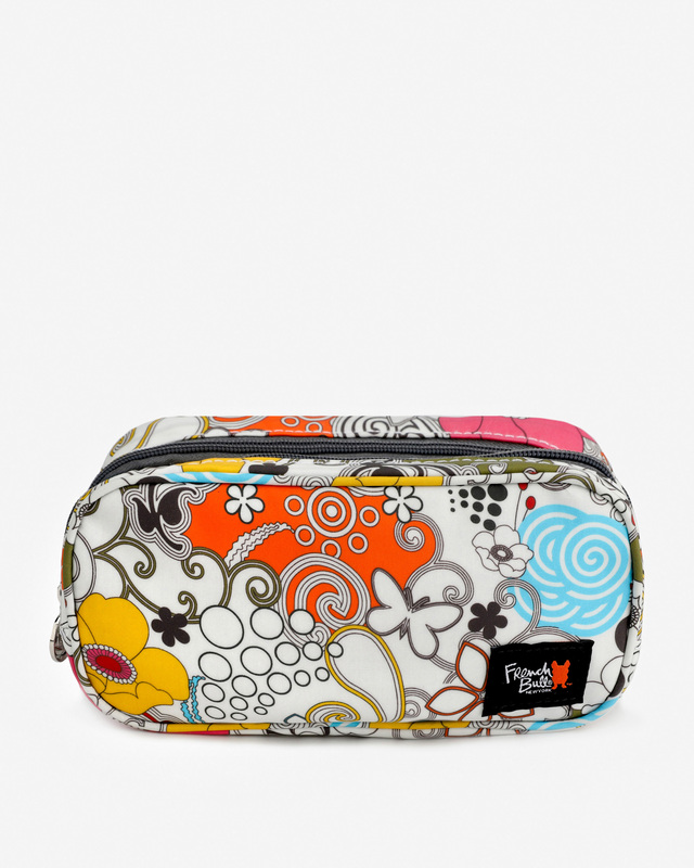 Косметичка Delight с ярким дизайнерским принтом и двумя отделениями
