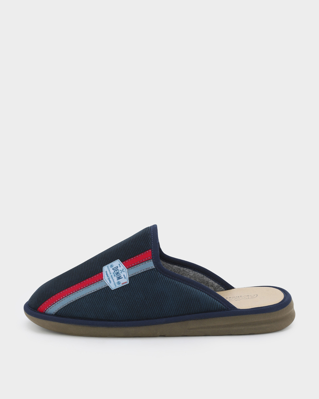 Тапочки из хлопкового текстиля с антибактериальной стелькой