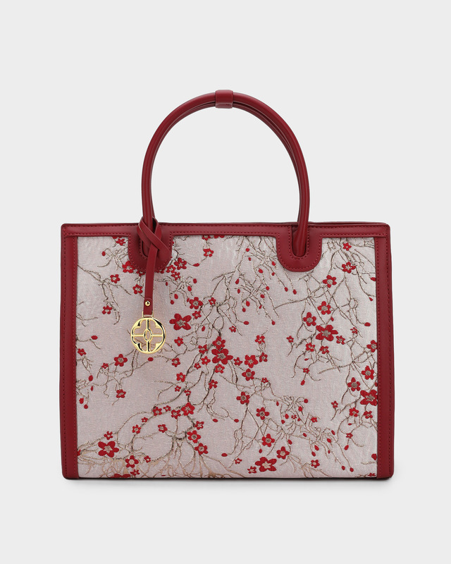 Сумка с вышивкой с регулируемым плечевым ремнем