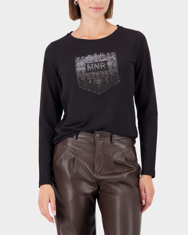 Лонгслив с хлопком и модалом в составе