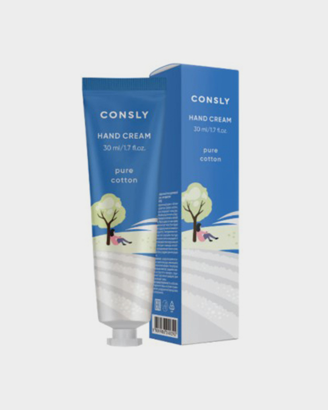 Парфюмированный гиалуроновый крем для рук с экстрактом хлопка 30 мл 499₽