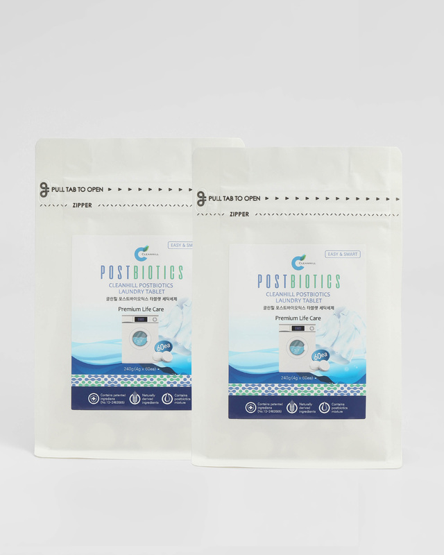 Таблетки для стирки с постбиотиками, 60 таб. х 2 шт.
