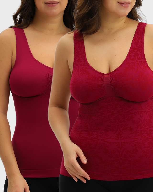 Комплект из 2 шт.: корректирующий корсет-топ