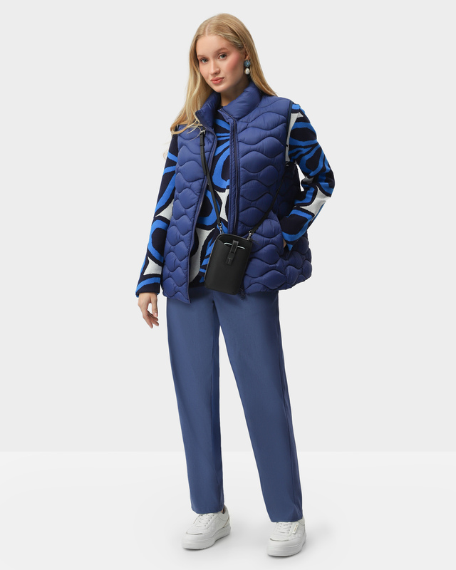 Брюки из смесовой ткани с посадкой MAYA