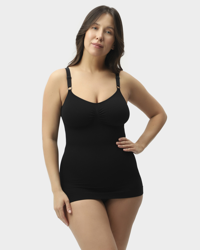 Комплект из корректирующих корсетного топа и пояса-трусов