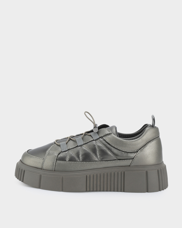 Водонепроницаемые дутики-полуботинки на эластичной шнуровке с фиксатором