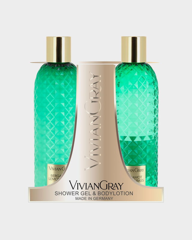 Набор Bergamot & Lemongrass: гель для душа и крем для тела, 2х300 мл