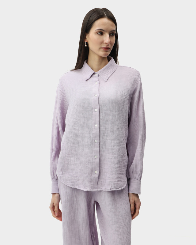 Рубашка оверсайз из муслина