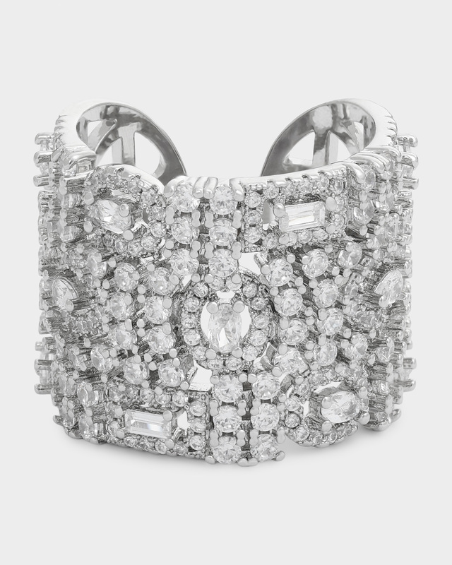 Кольцо с фианитами