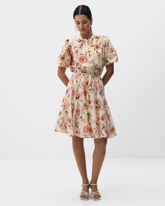 Платье миди с юбкой-трапецией и подъюбником 5490₽