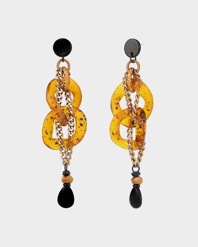 Серьги из смолы