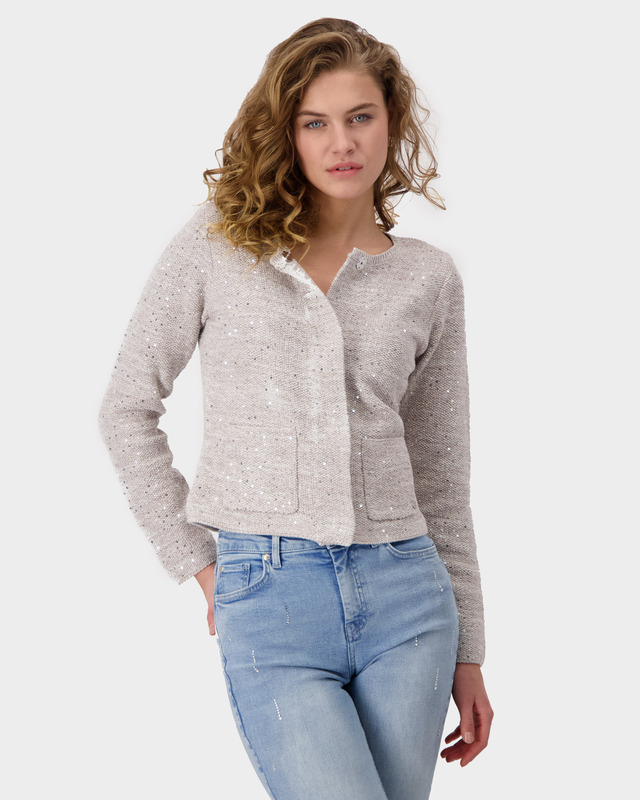 Жакет прямого кроя с застежкой на кнопки