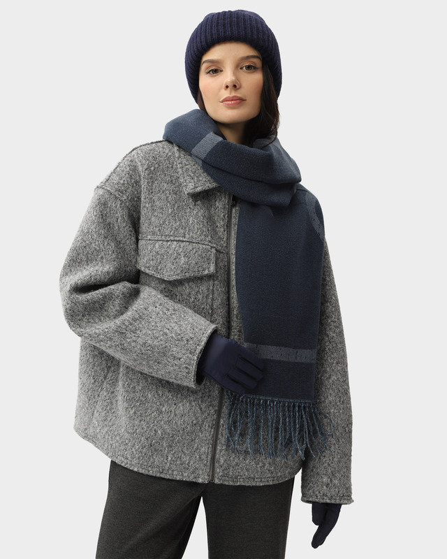 Комплект: палантин, шапка, перчатки