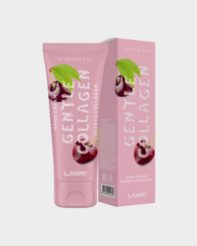 Коллагеновый крем для рук с вишней, 70 мл