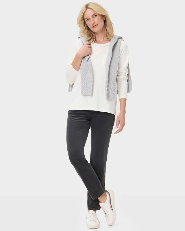 Вельветовые брюки прямого кроя Lisa Straight