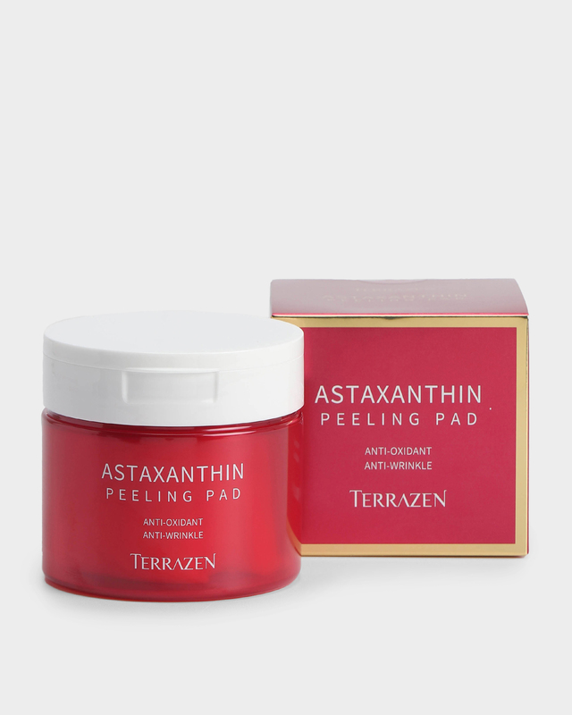 Антивозрастные отшелушивающие пэды (диски) для лица с астаксантином, 60 шт.