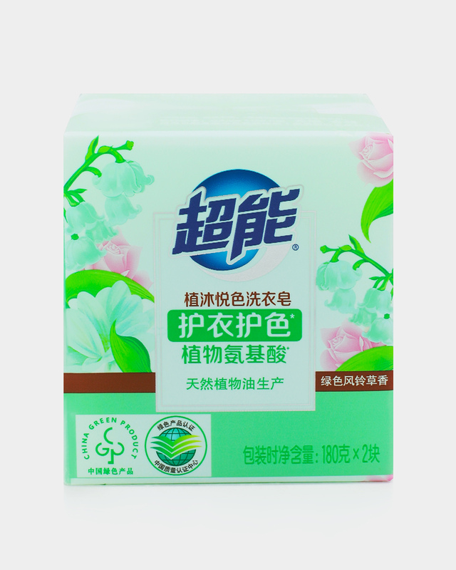 Мыло хозяйственное для стирки деликатных вещей «Свежесть луговых цветов», 360 г (2 шт. в упаковке)