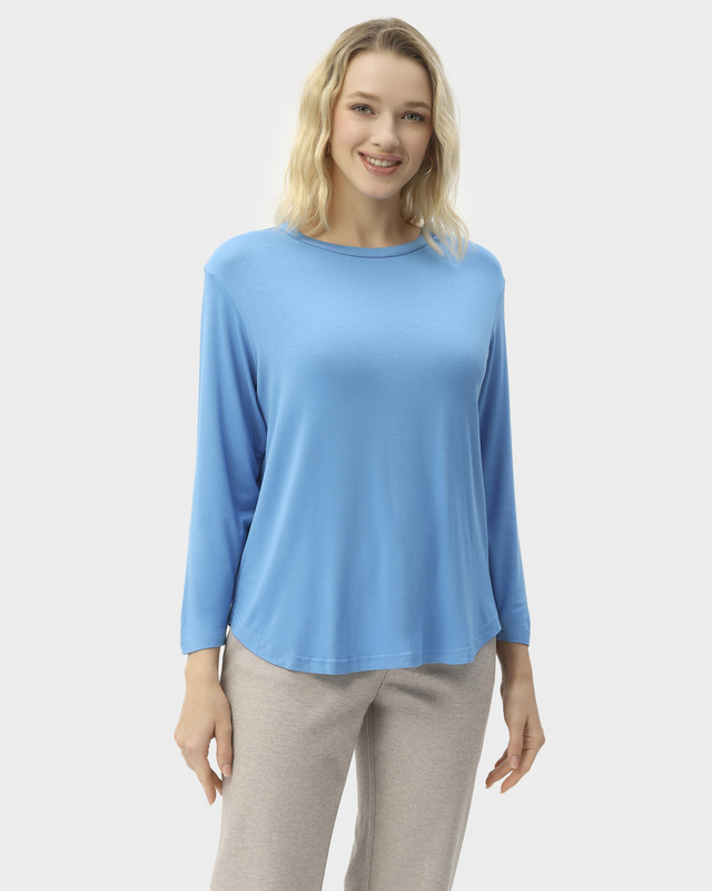 Свободный лонгслив прямого силуэта