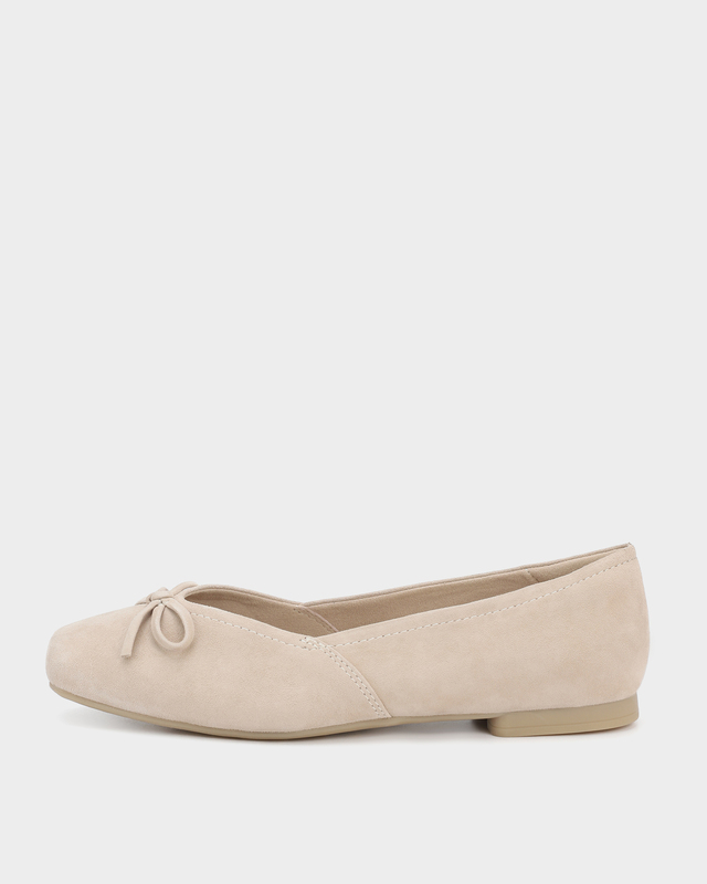 Балетки из натуральной замши со съемной стелькой Airmotion