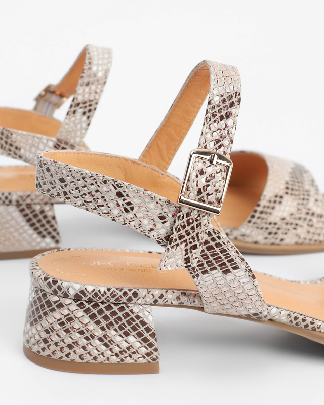 Босоножки из натуральной кожи с ремешком на щиколотке DFC Relax 183880 ...