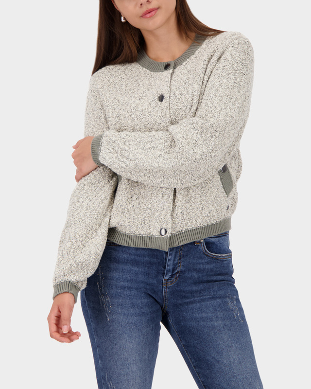 Твидовый жакет из хлопка с добавлением вискозы