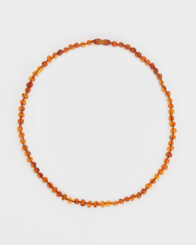 Колье из натурального янтаря