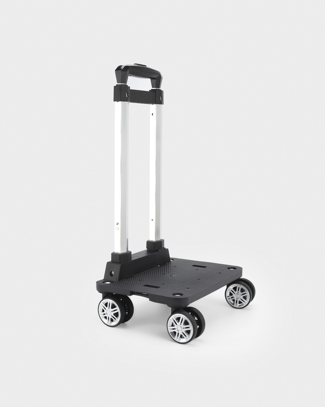 Складная тележка на колесах с телескопической ручкой