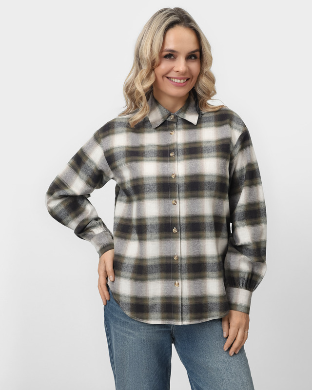 Рубашка свободного кроя