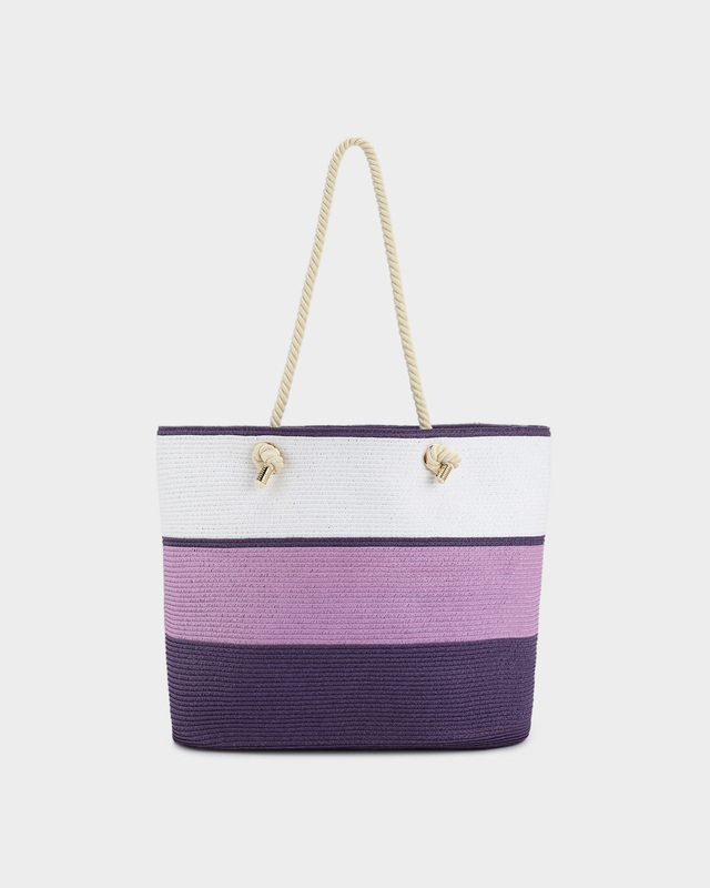 Сумка из целлюлозы в стиле колорблок