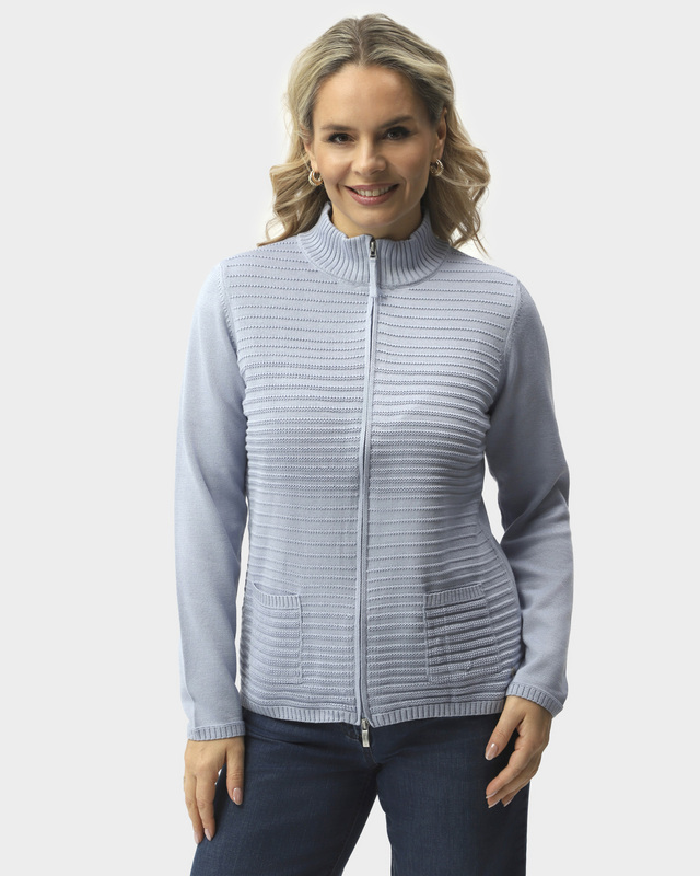 Кардиган с хлопком в составе