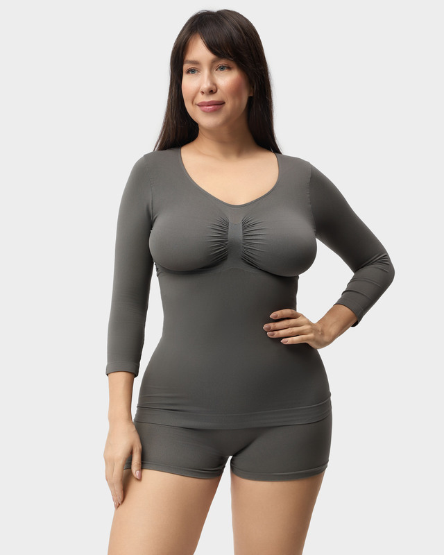 Корректирующий корсет-топ с термонитями