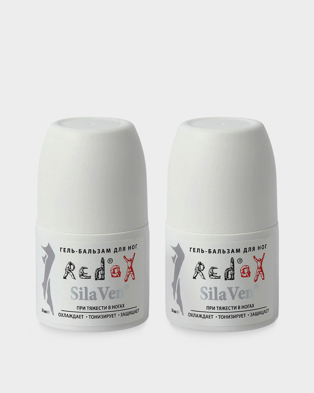 Гель-бальзам для ног SilaVen, 2 шт.