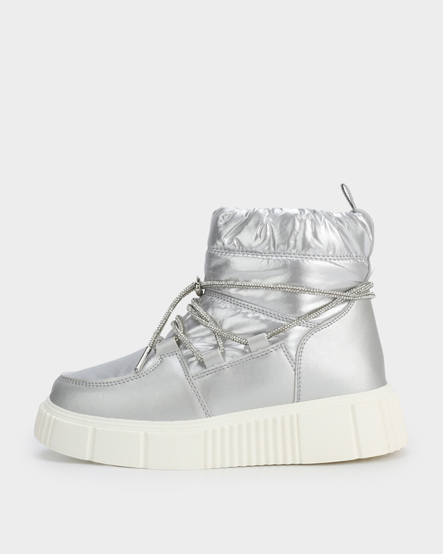 Ботинки-дутики на нескользящей подошве с застежкой на молнию