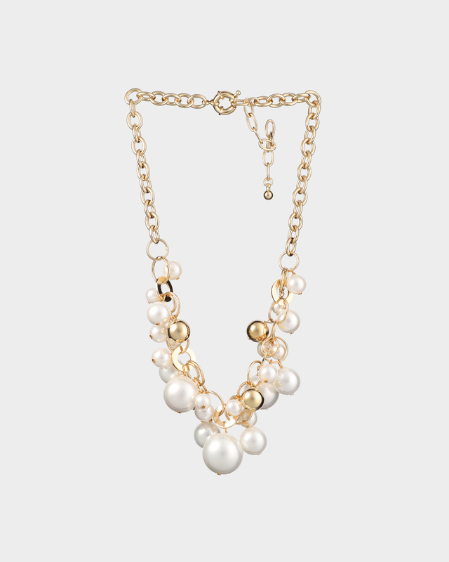 Колье-цепь с жемчужинами Майорка